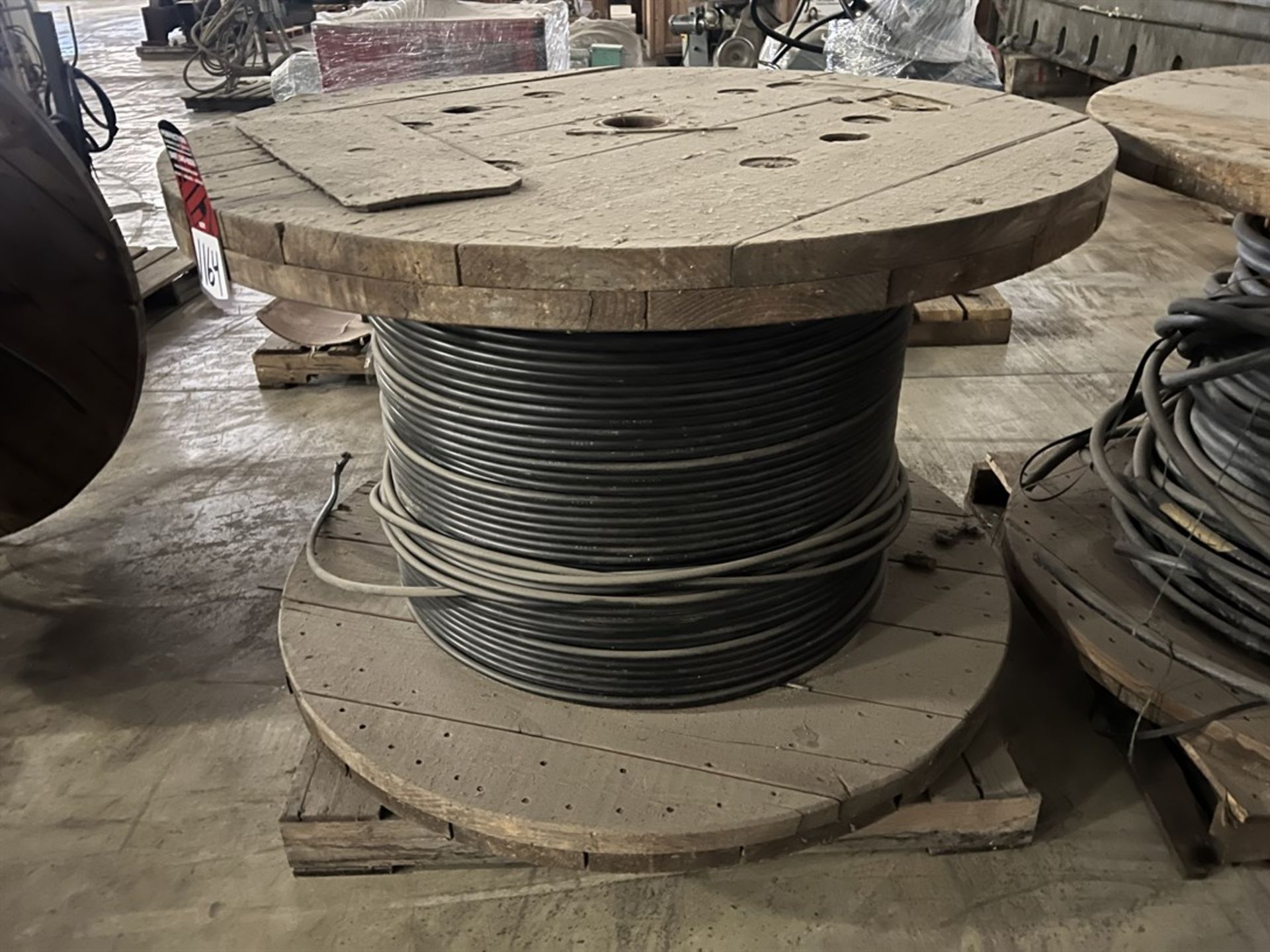 Lot of (3) Large Spools of Cable (Building 5) - Image 3 of 4