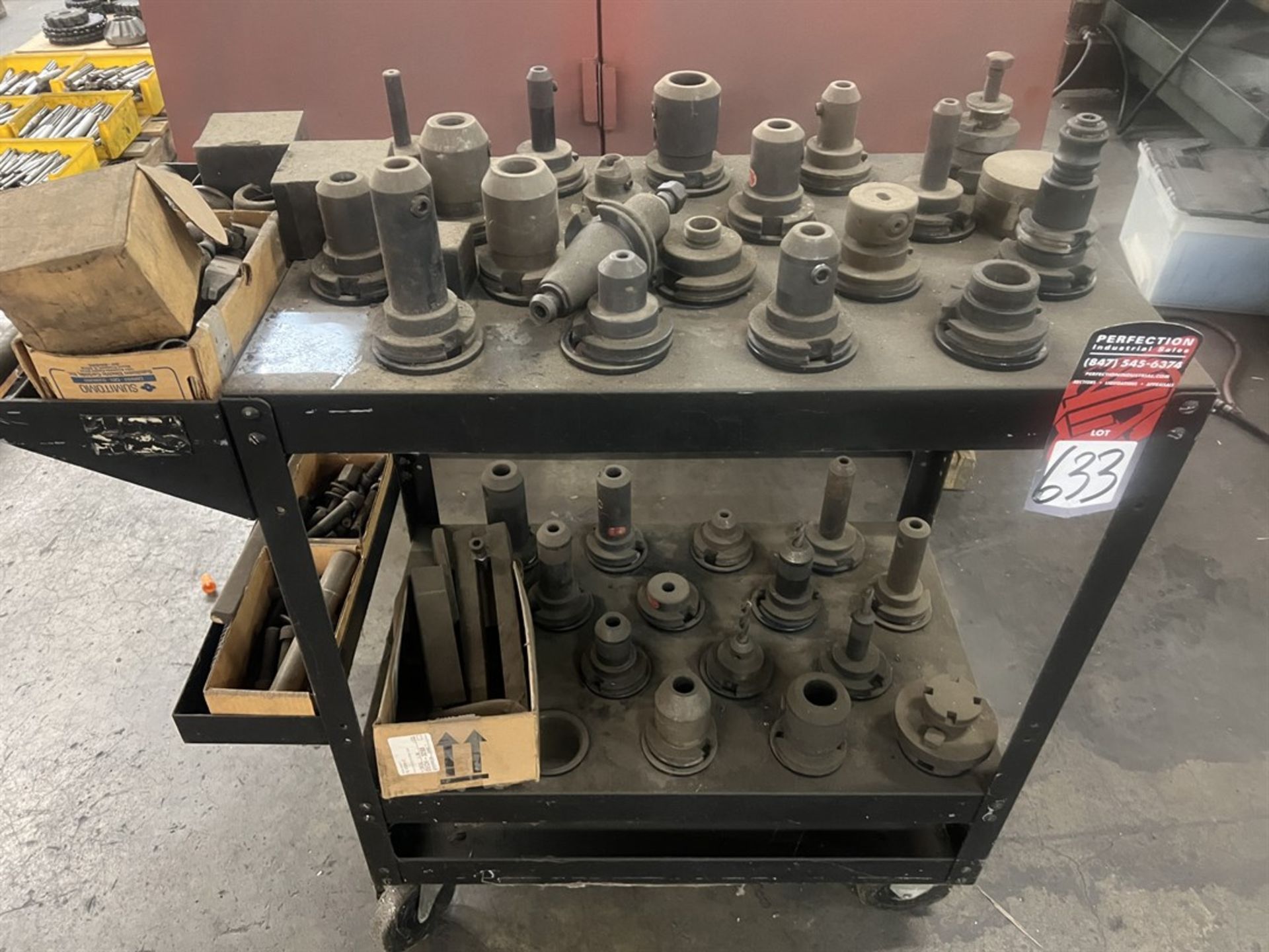 Tooling Cart of CAT 45 Tool Holders (Machine Shop) - Image 2 of 4