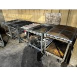 Lot of (5) Shop Carts (Machine Shop)