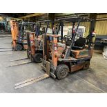 TOYOTA 02-2FDC20 Short Mast LP Forklift, s/n 2FDC25-13335, 4000 Lb Capacity, 2-Stage Mast, OH