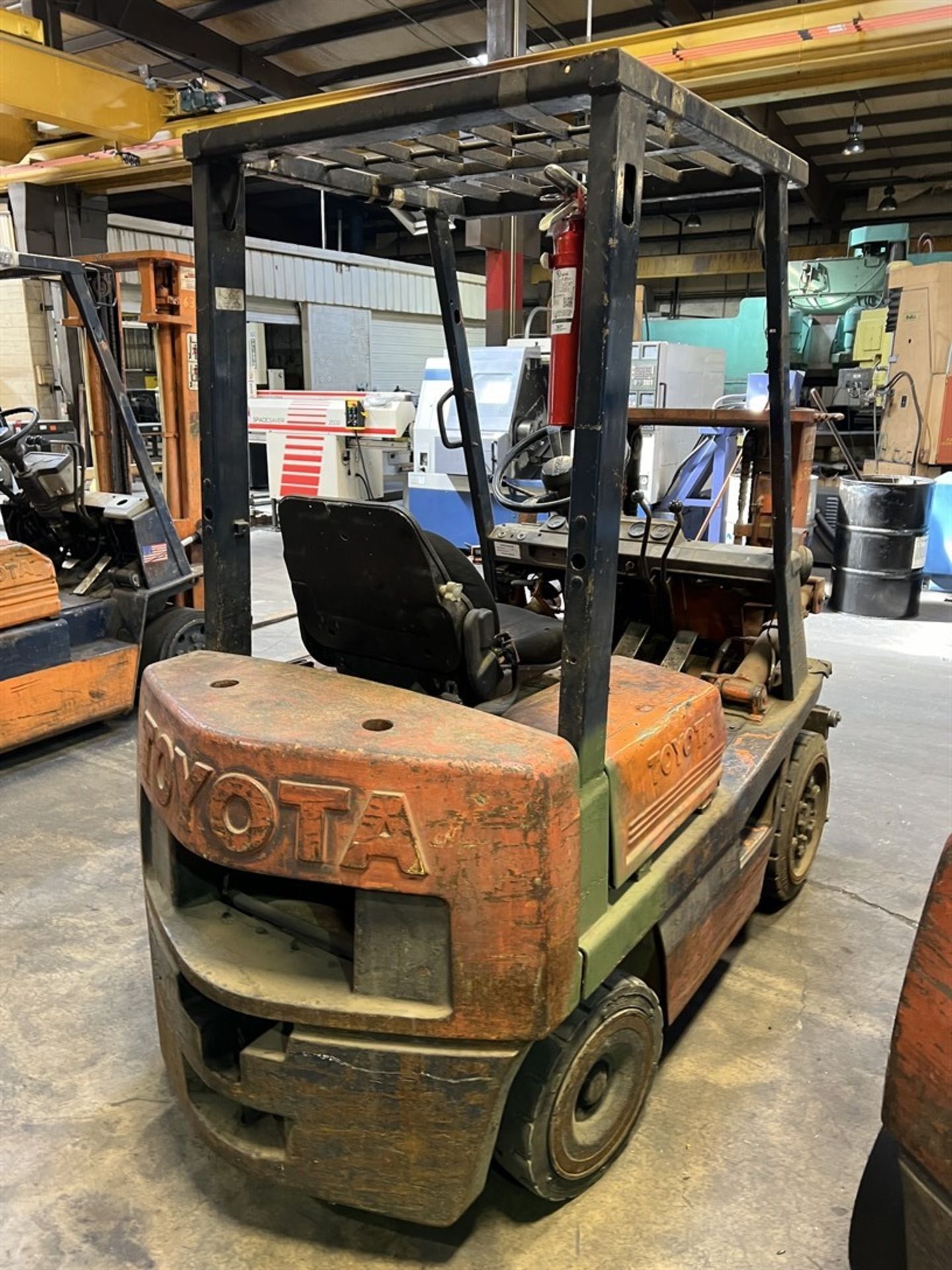 TOYOTA 02-2FDC20 Short Mast LP Forklift, s/n 2FDC25-13335, 4000 Lb Capacity, 2-Stage Mast, OH - Image 4 of 9