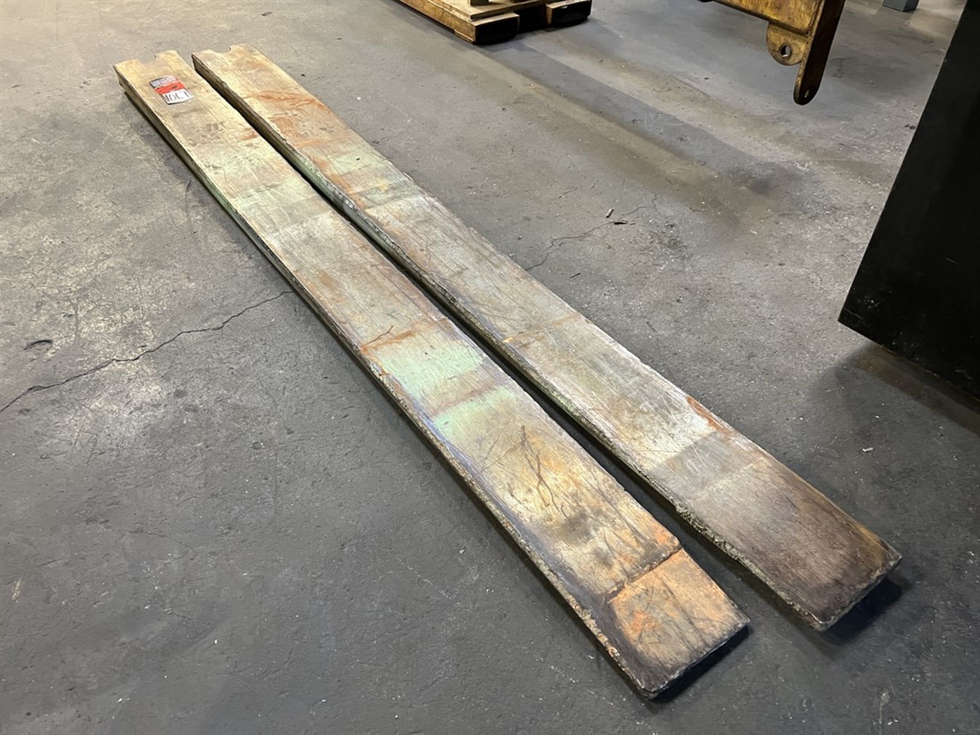 Pair of 8' x 8" Fork Extensions (Machine Shop)