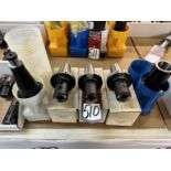 Lot of (5) NEW CAT 50 Tool Holders (Machine Shop)