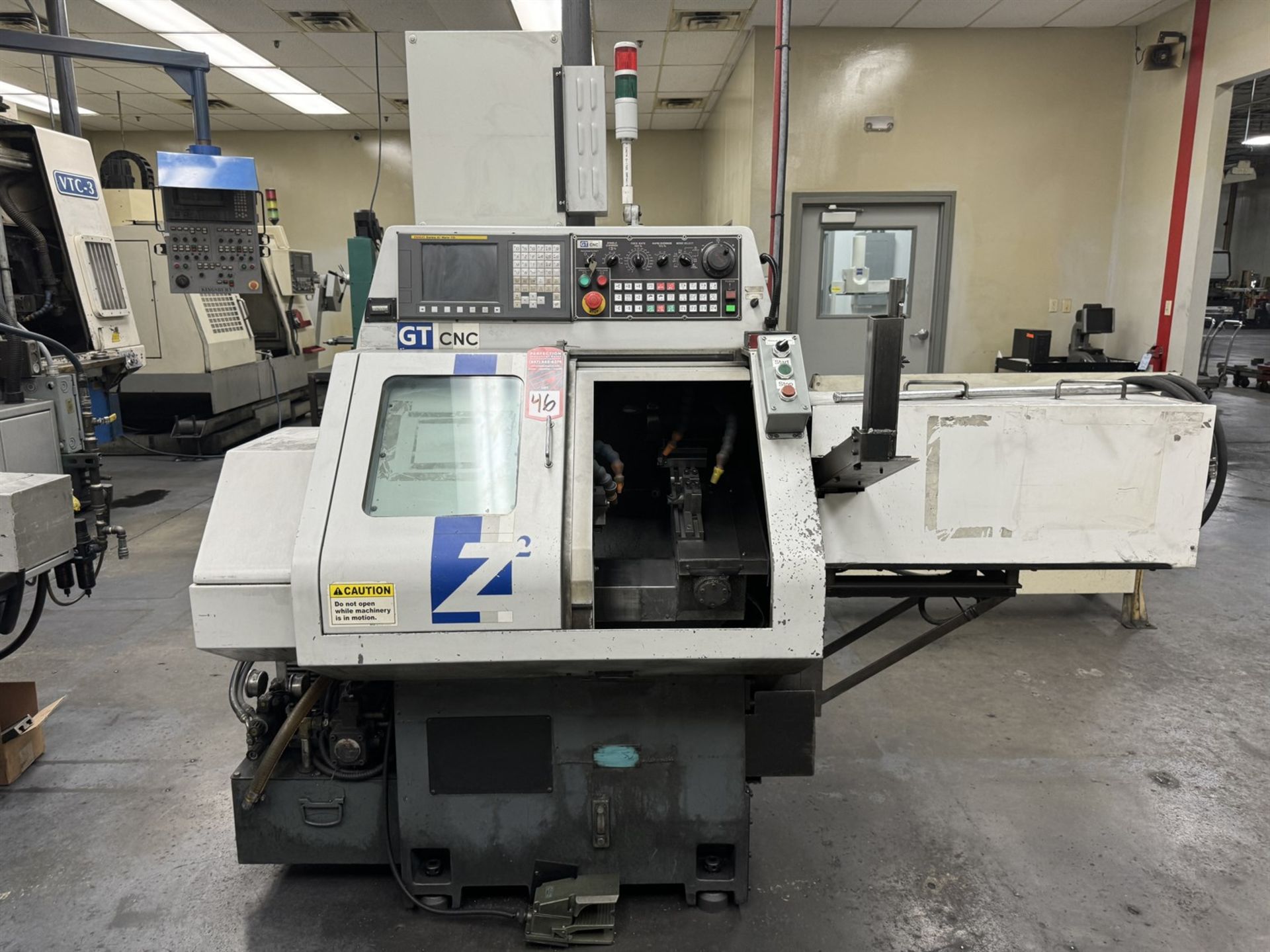 CUBIC GT Z2 CNC Gang Tool Lathe, s/n na, Fanuc Series Oi Mate-TD Control, 60mm Turning Dia, 120mm Sw - Image 2 of 7