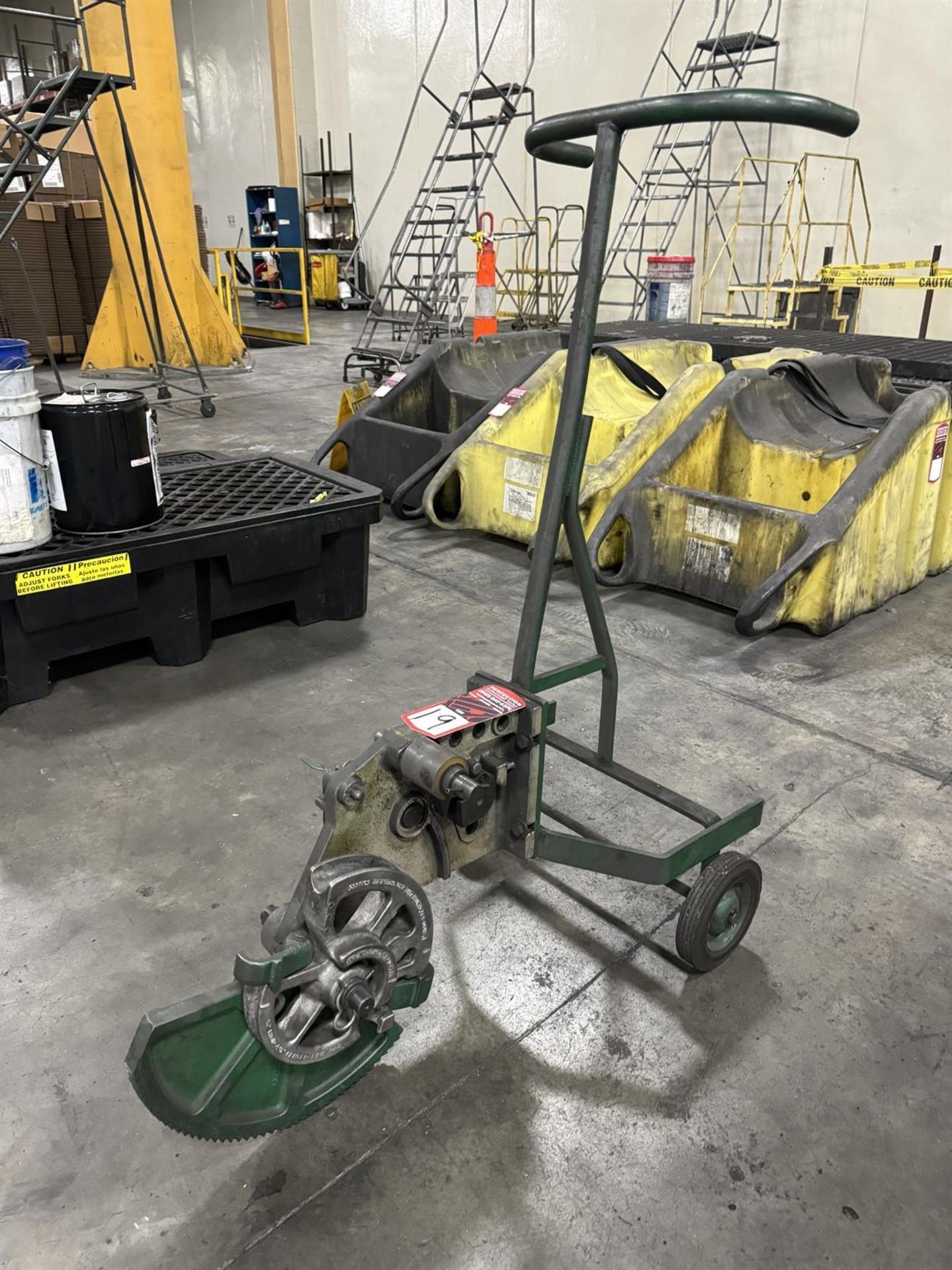 Lot Comprising GREENLEE 1818 Conduit Bender, IMPERIAL 470FH and GEAR WRENCH Tube Bender