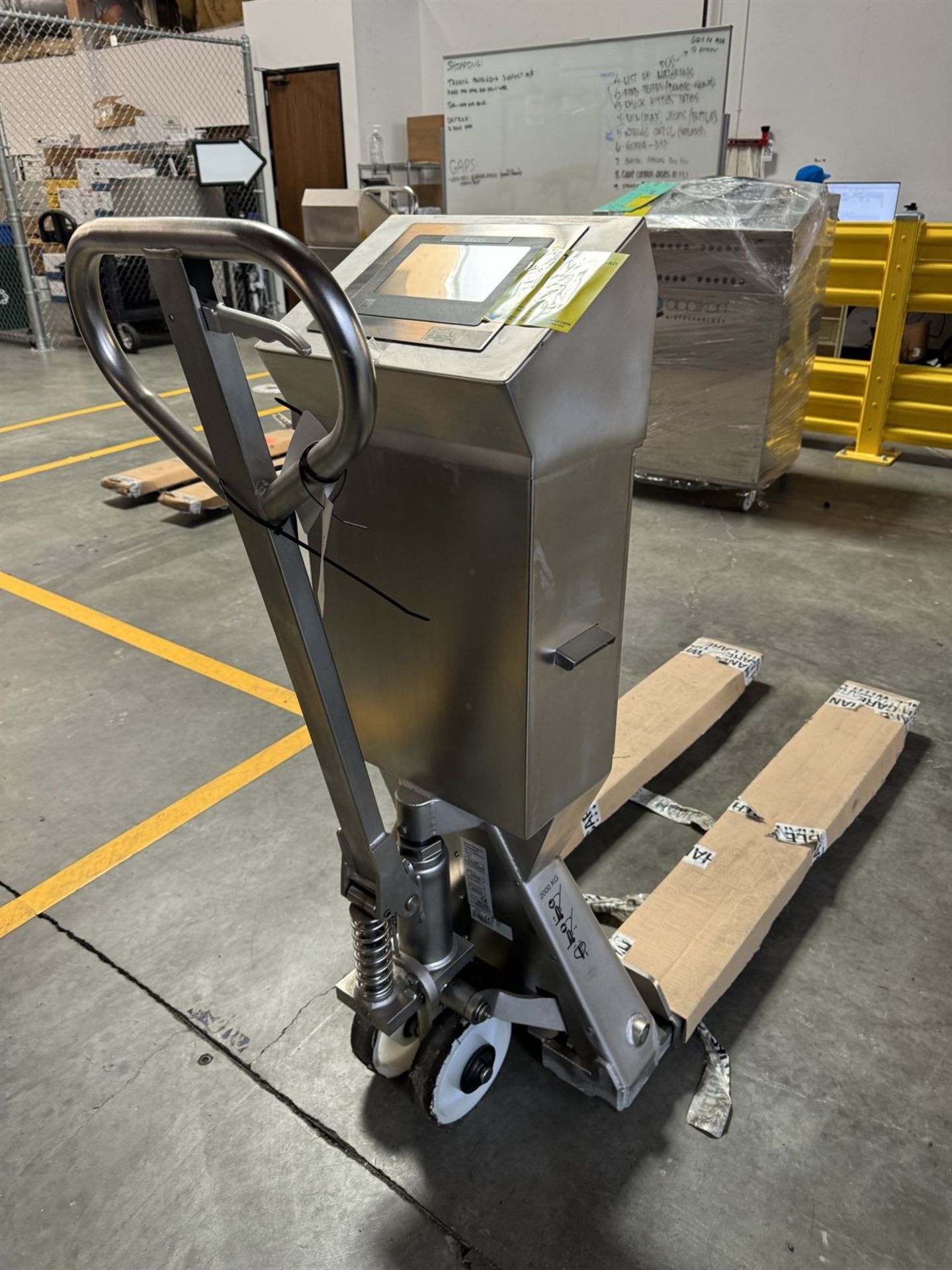 2019 RAVAS Proline Touch 1000 Kg Weighing Pallet Truck, s/n 21901543.191202