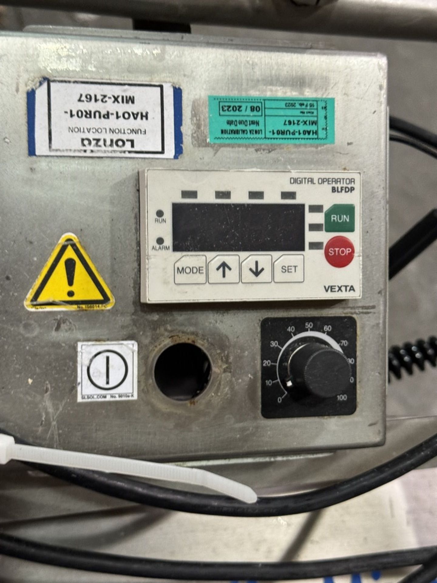 ATMI DU005-US Magnetic Mixer w/ Vexta Digital Operator Readout - Image 5 of 5