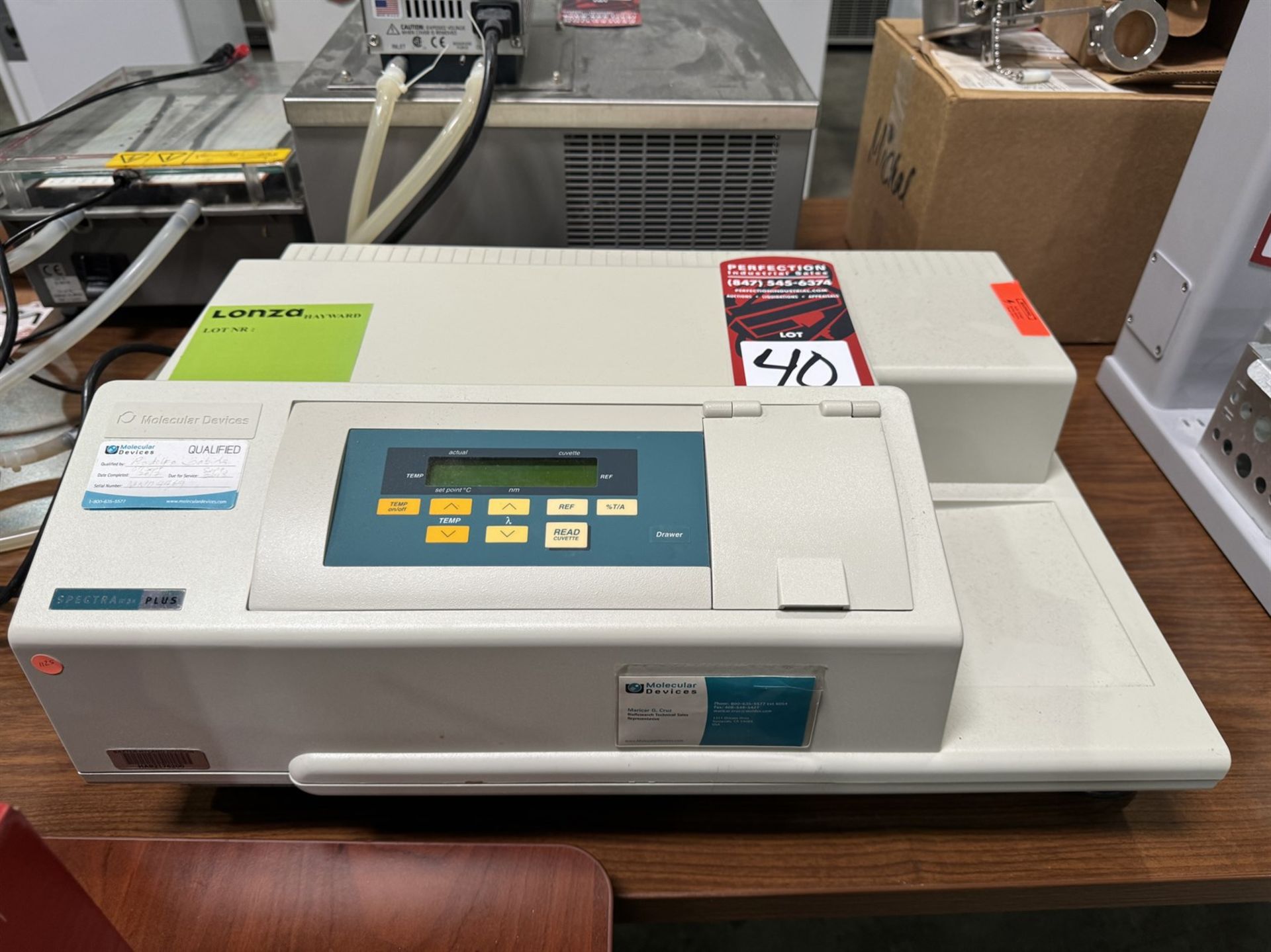 MOLECULAR DEVICES Spectra Max 384 Plus Microplate Spectrophotometer, s/n MN04469 - Image 2 of 4