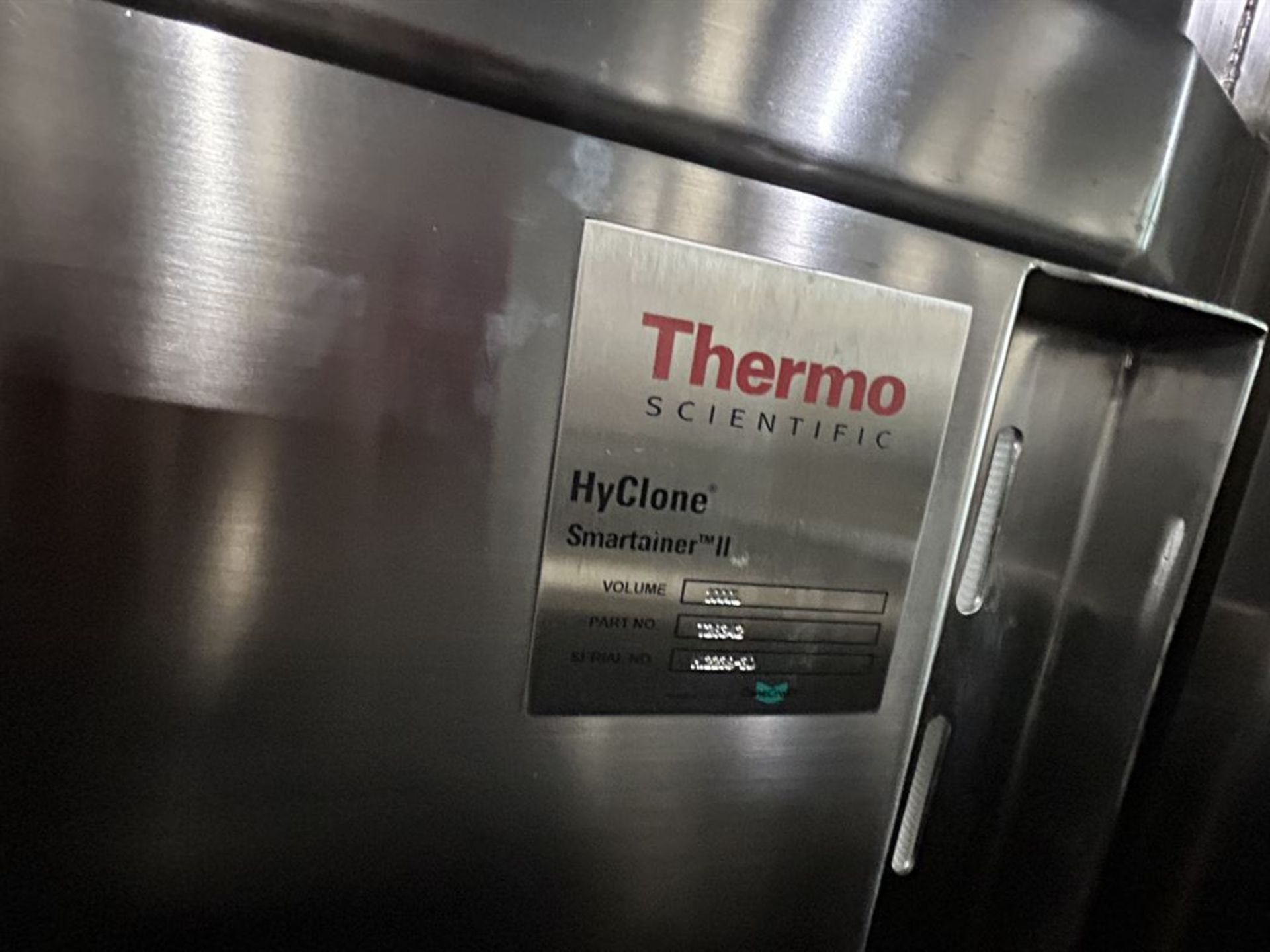 (8) THERMO SCIENTIFIC HYCLONE SMARTAINER II 1000L Bioprocess Container (Location: Portsmouth, NH) - Image 3 of 3