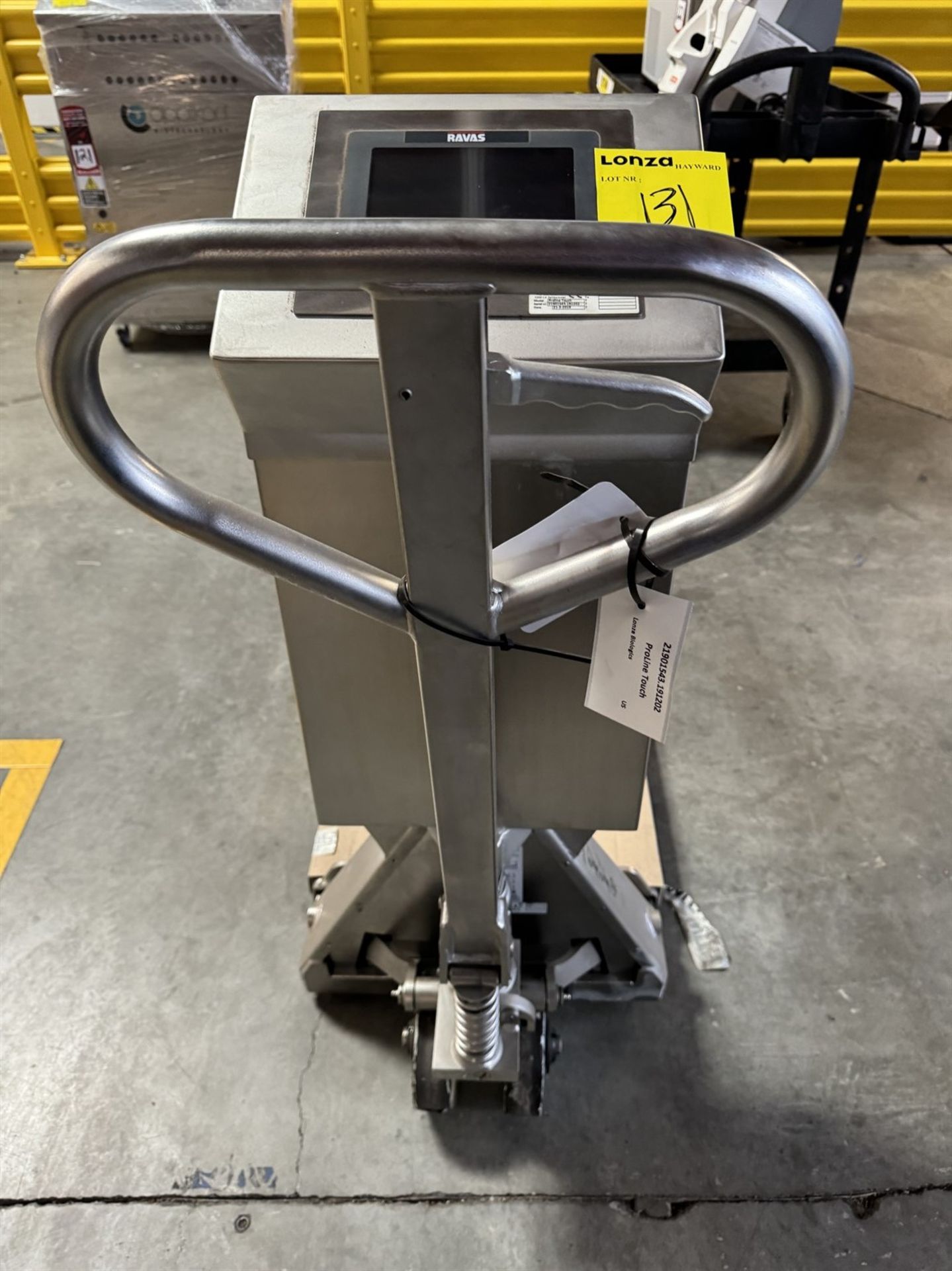 2019 RAVAS Proline Touch 1000 Kg Weighing Pallet Truck, s/n 21901543.191202 - Image 3 of 6