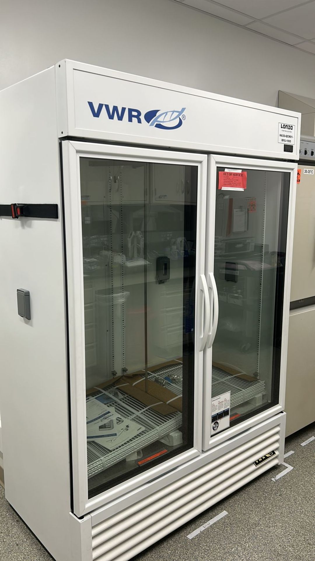 VWR GDM-49-SCI-HC-TSL01 Lab Refrigerator, s/n 10510969