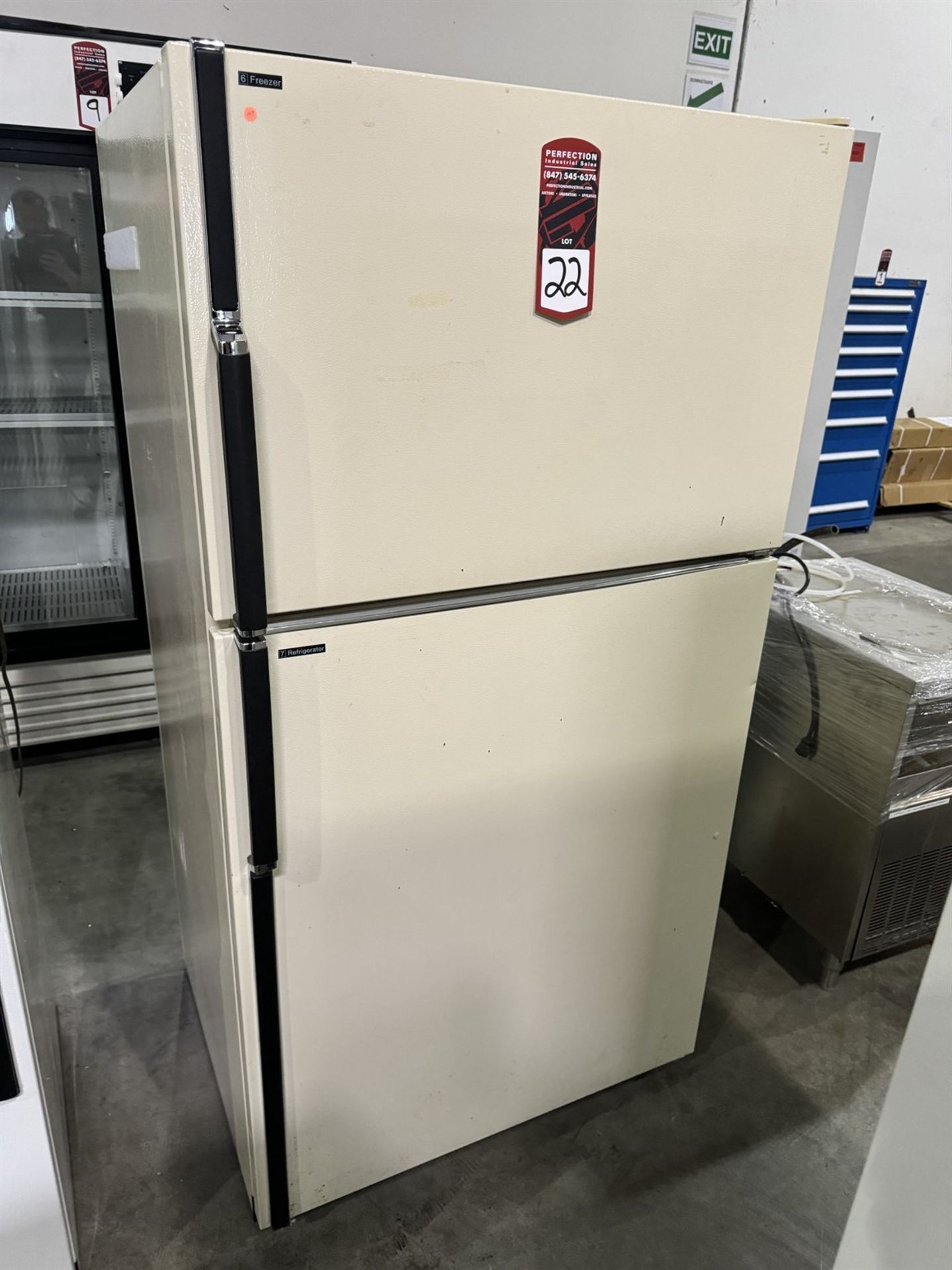 KENMORE 363.9634787 Refrigerator/Freezer, s/n L34943103