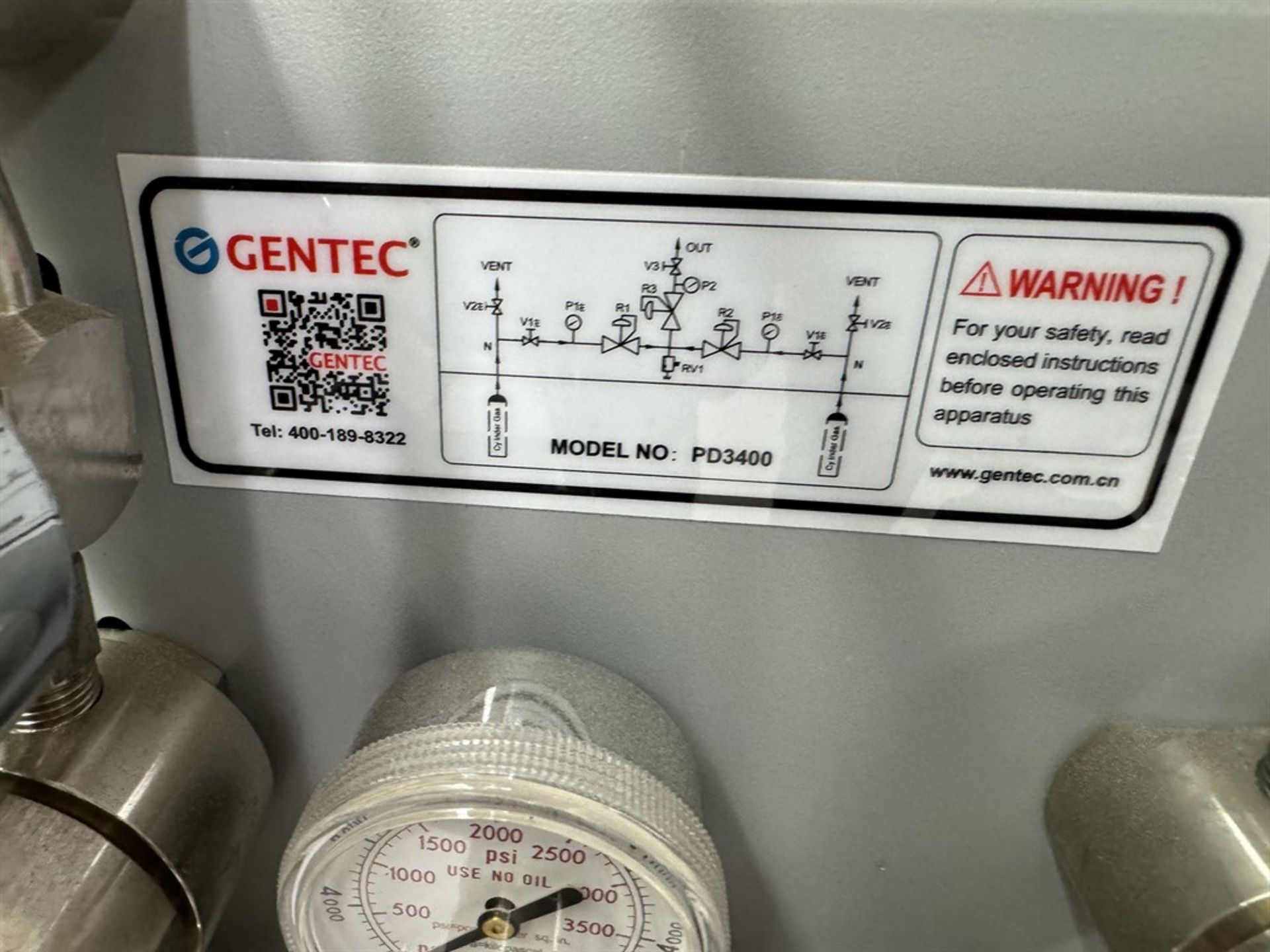 GENTEC PD3400 Semi Automatic Switchover Manifold - Image 4 of 4