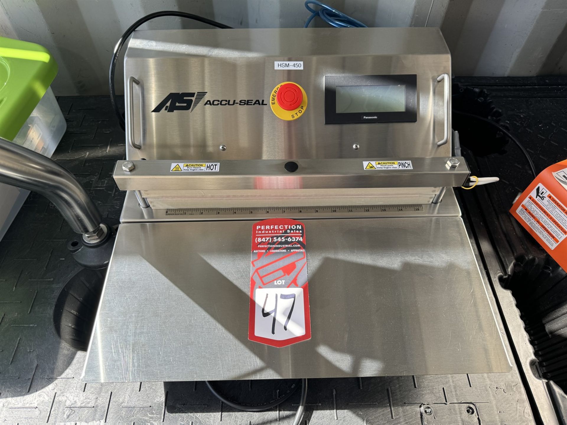 ACCU-SEAL 6300SP-15-DB Heat Sealer, s/n 821-0121 - Image 2 of 5