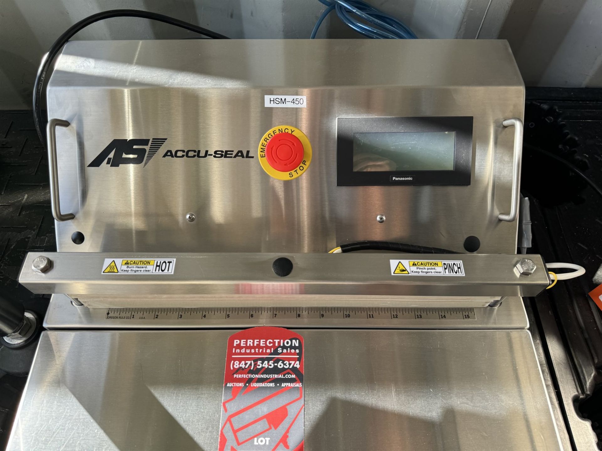 ACCU-SEAL 6300SP-15-DB Heat Sealer, s/n 821-0121 - Image 4 of 5