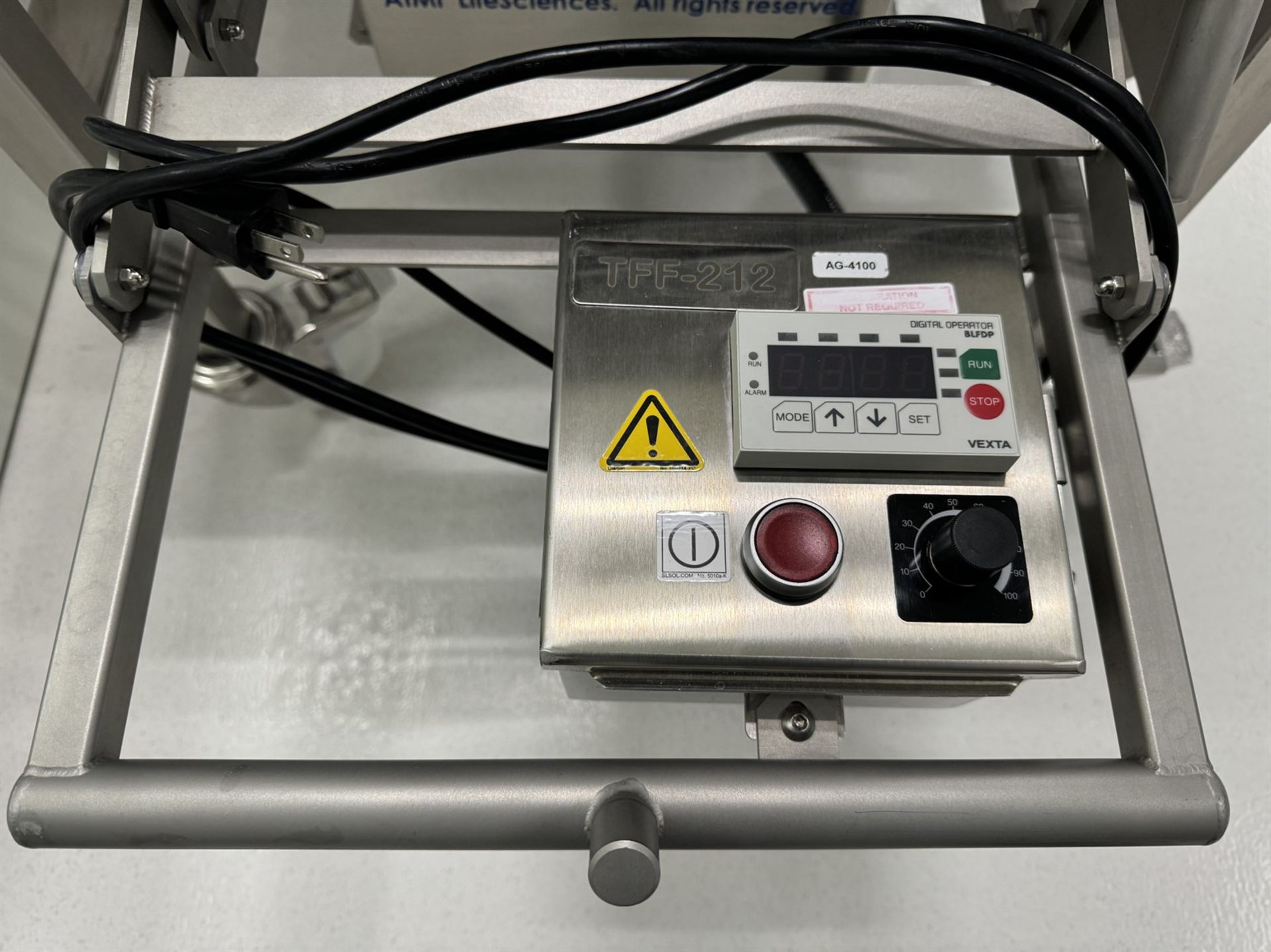 2014 SARTORIUS STEDIM TFF Filtration Skid w/ Touchscreen Control, Quatro Pump, STD Pallet Tank FXC - Image 16 of 20