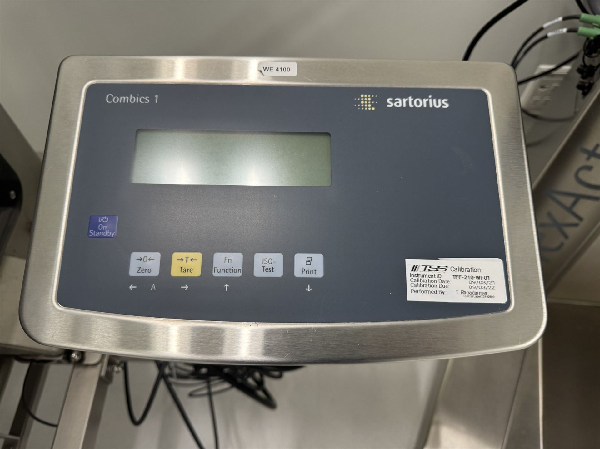 2014 SARTORIUS STEDIM TFF Filtration Skid w/ Touchscreen Control, Quatro Pump, STD Pallet Tank FXC - Image 12 of 20