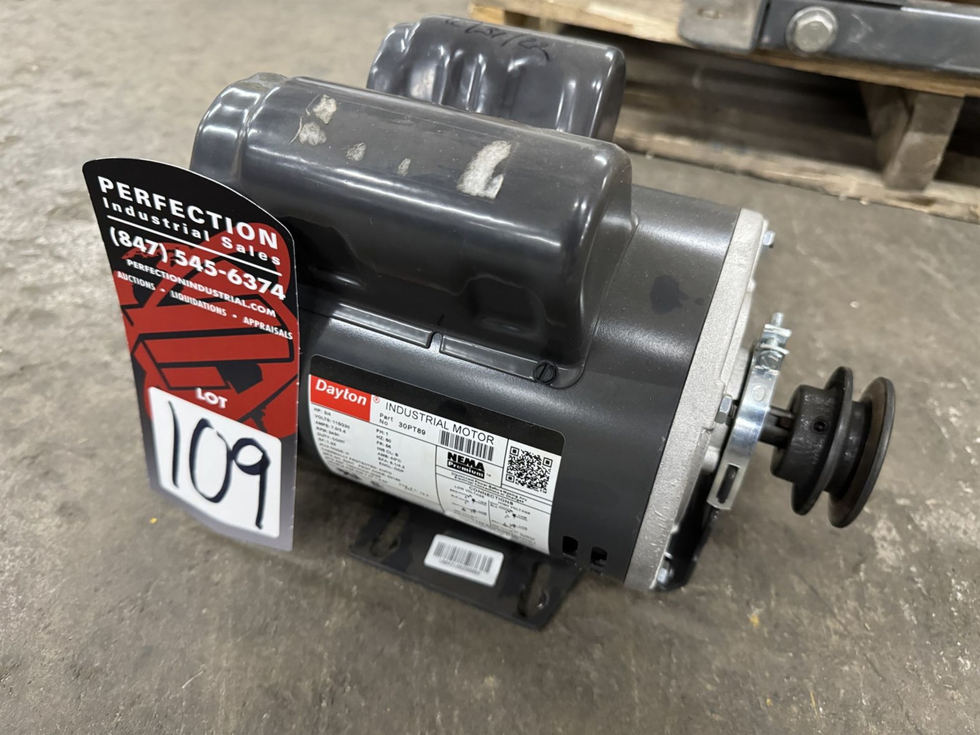 DAYTON 3/4 HP Industrial Motor