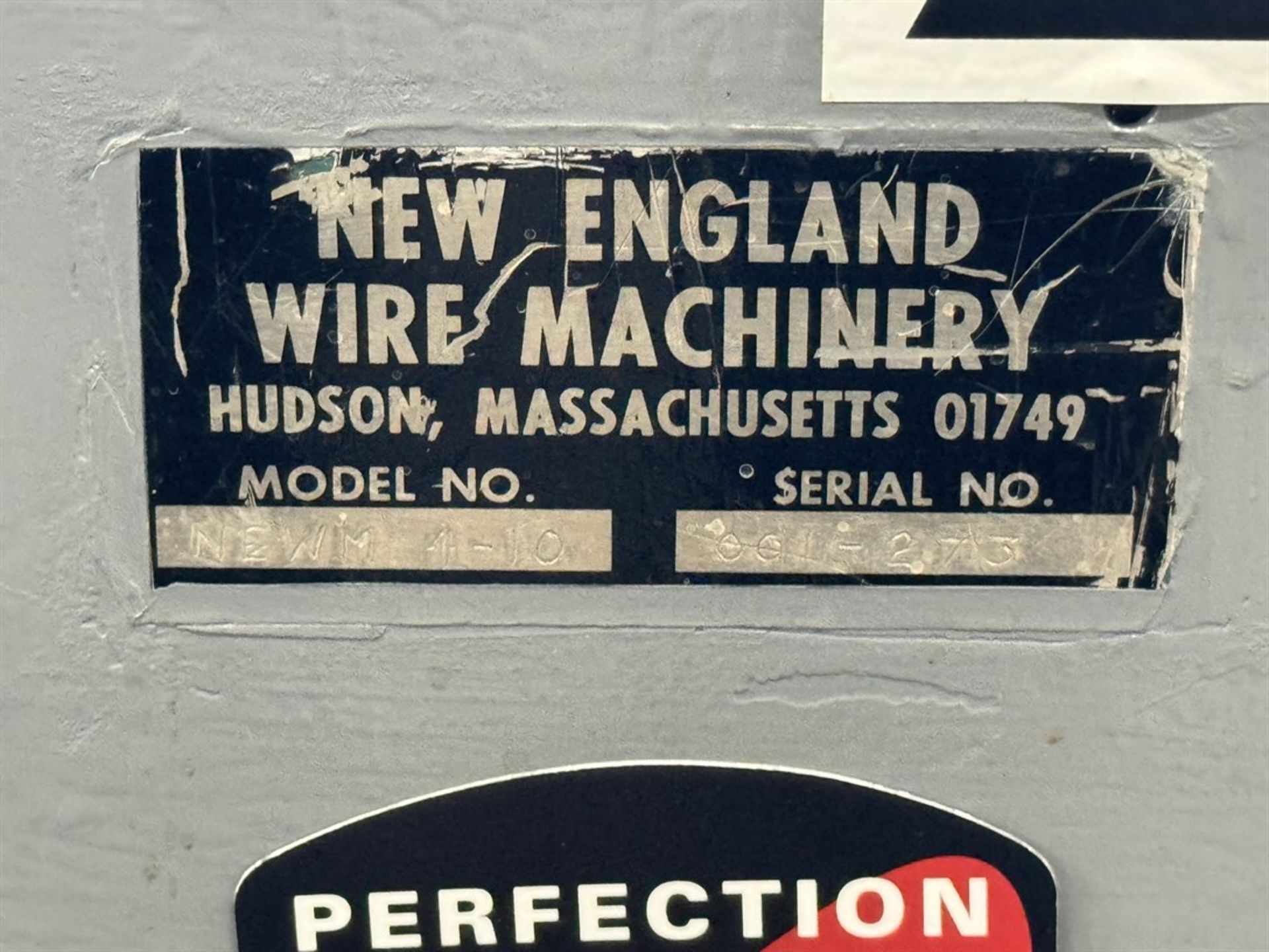 NEW ENGLAND WIRE MACHINERY 4-16 16” Quadder, s/n LS1078-02, w/ Take-up - Image 9 of 11