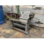 USM Spiral Striping Machine, w/ 5’ Oven, integral Payoff and Take-up