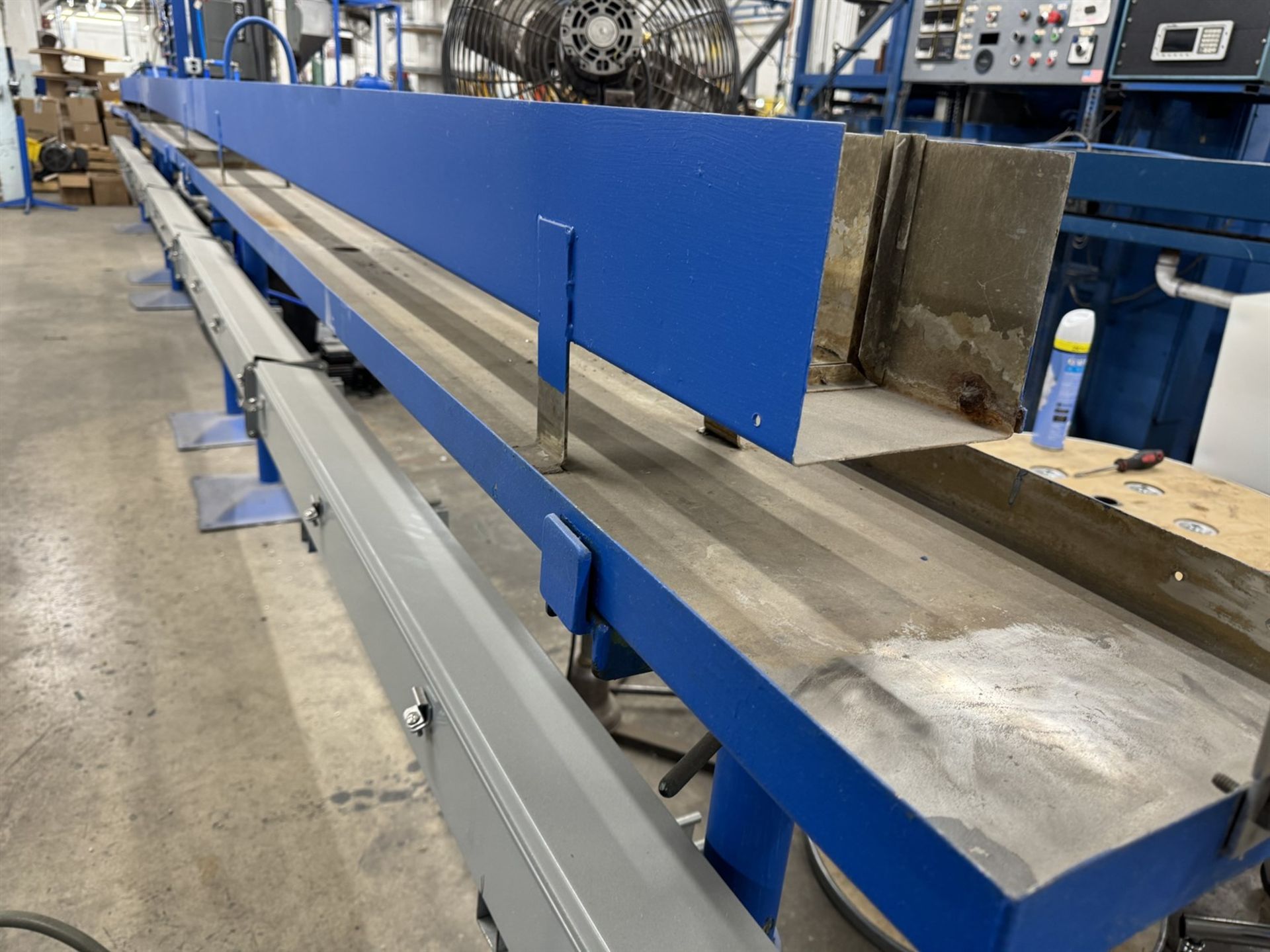 Jacket Extrusion Line (#2)-30’ Water Trough w/Air Wipe - Image 3 of 3