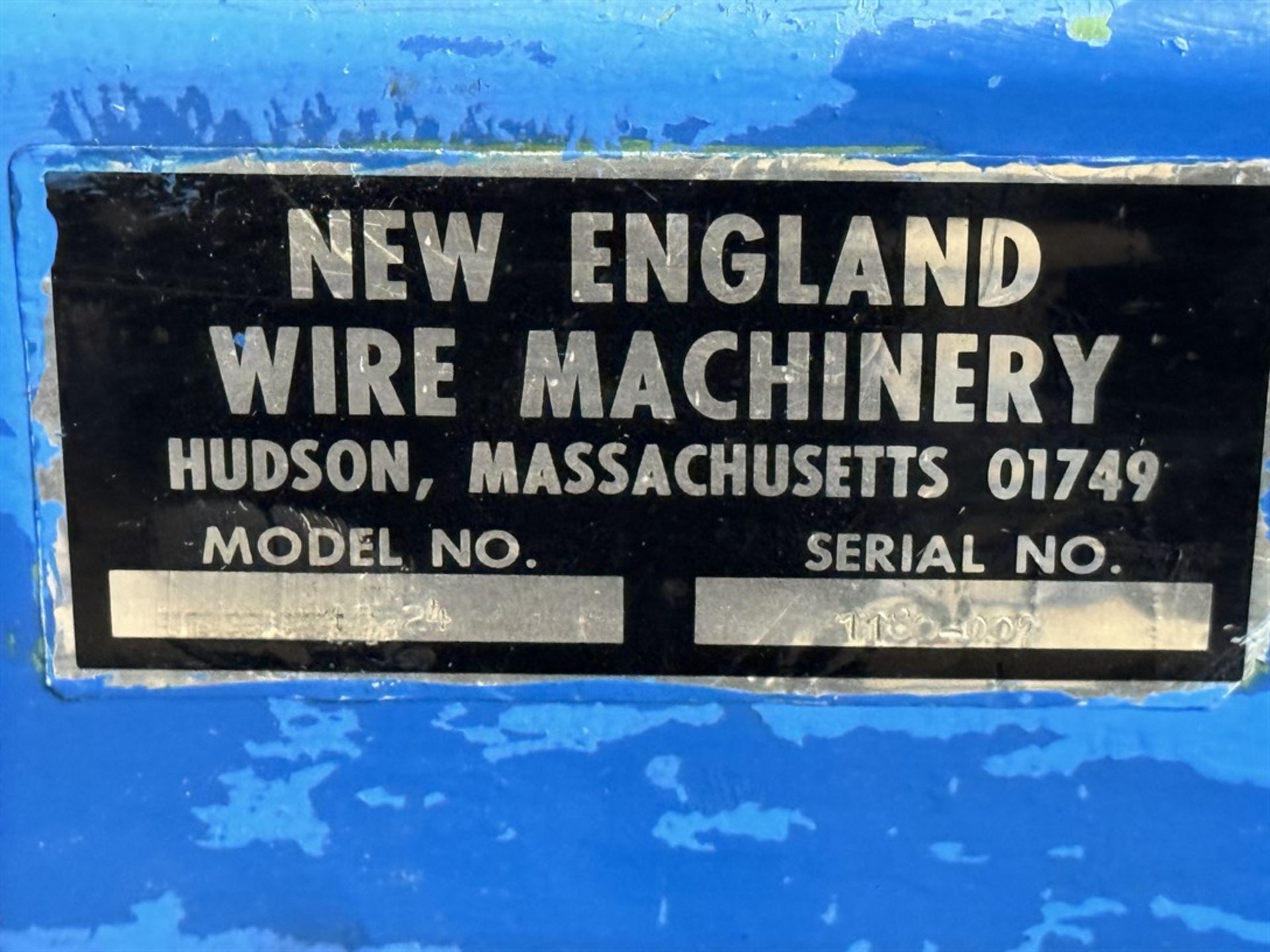 36” Rotating Cabler Line (#1)-NEW ENGLAND WIRE MACHINERY 12-Wire 24” Rolloff Payoff, s/n 1180-007 - Image 7 of 7