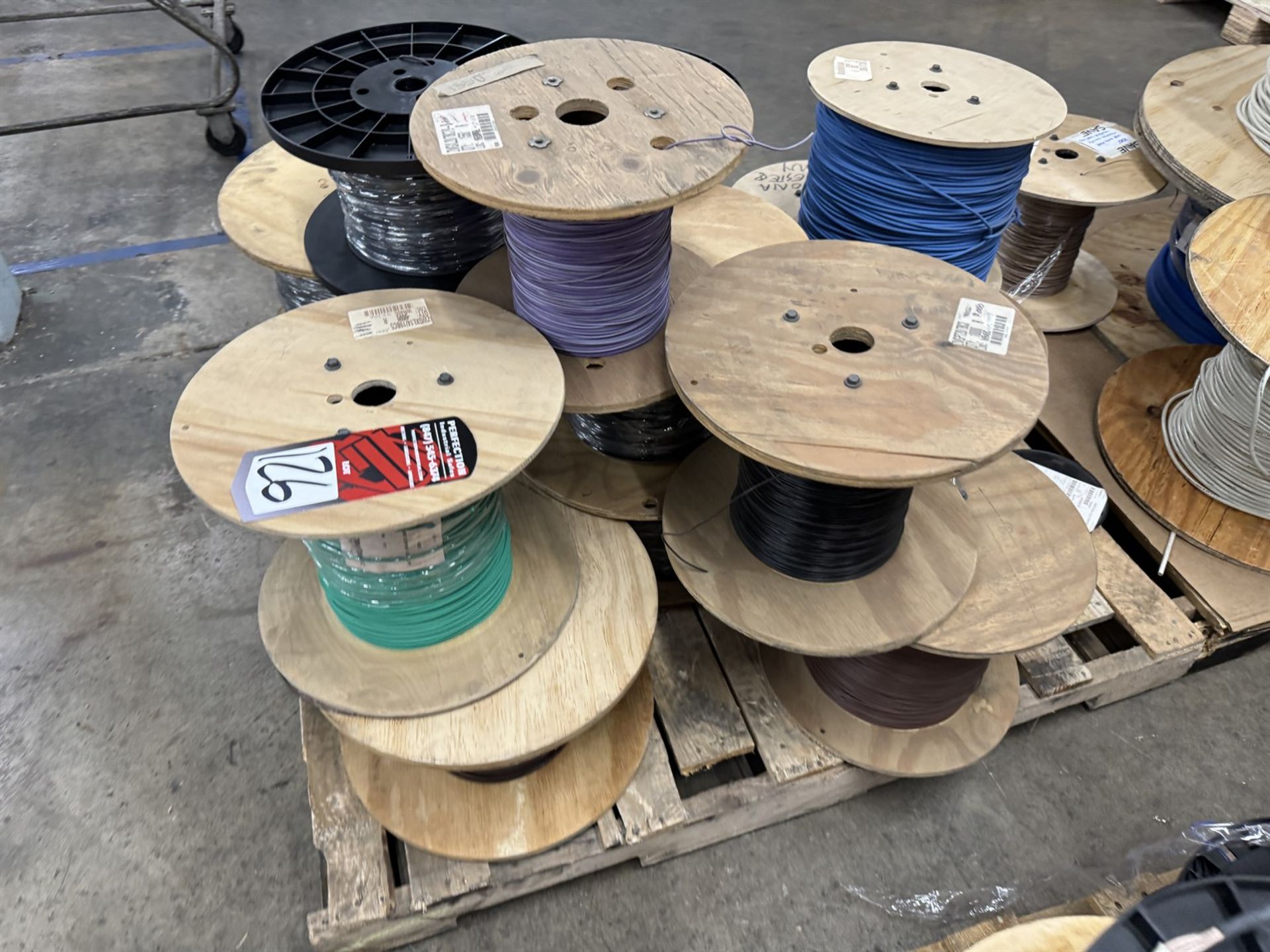 Lot of Assorted Spools of Wire - Image 5 of 9