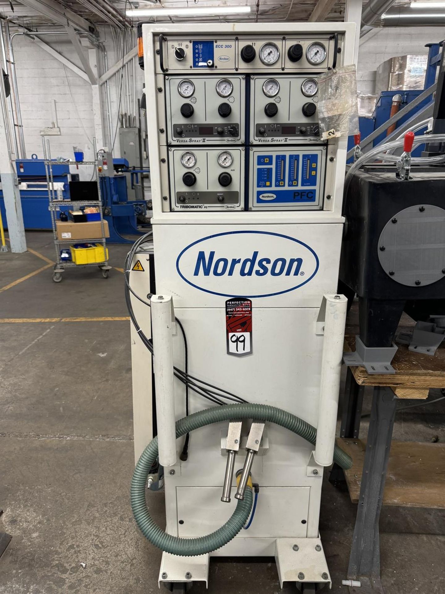 NORDSON Tribomatic Talc Applicator, Model EHCC300, #BJ99B-33108 - Image 2 of 7