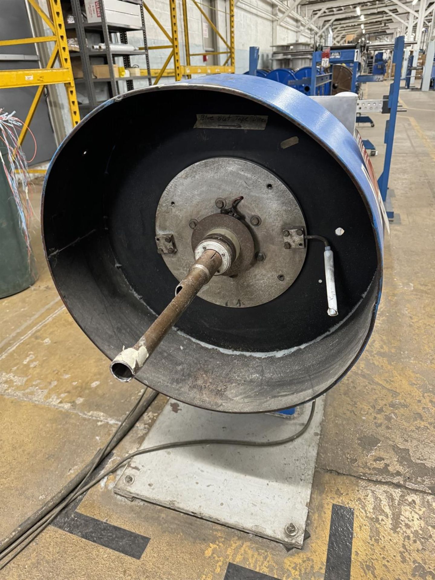36” Rotating Cabler Line (#1)-10” Concentric Taping Head w/ 2HP BALDOR Motor - Image 2 of 3