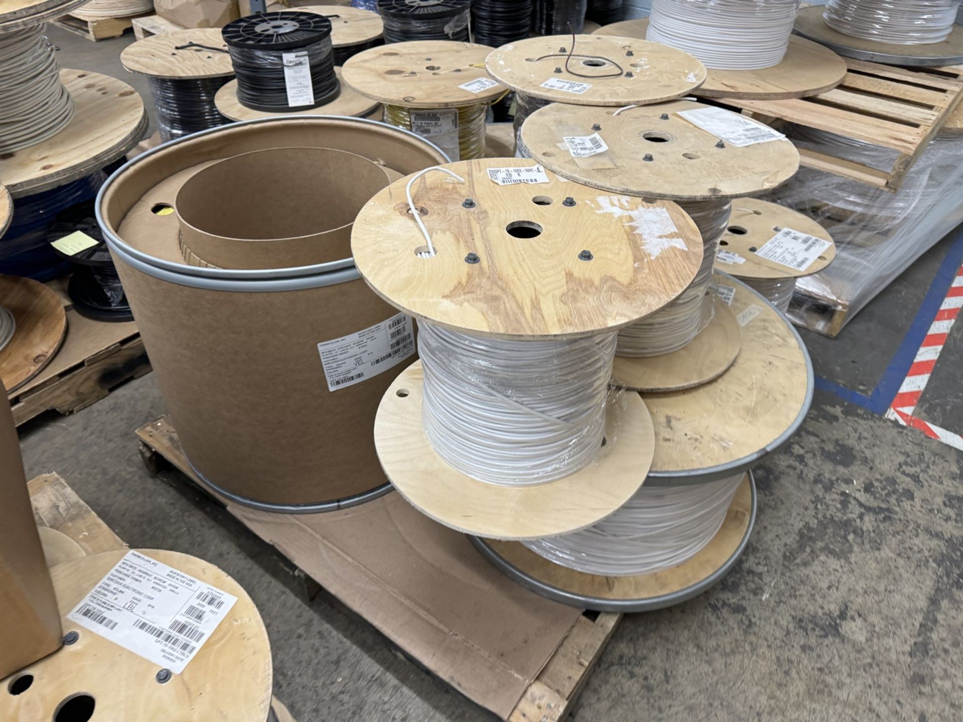Lot of Assorted Spools of Wire - Image 3 of 9