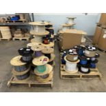 Lot of Assorted Spools of Wire