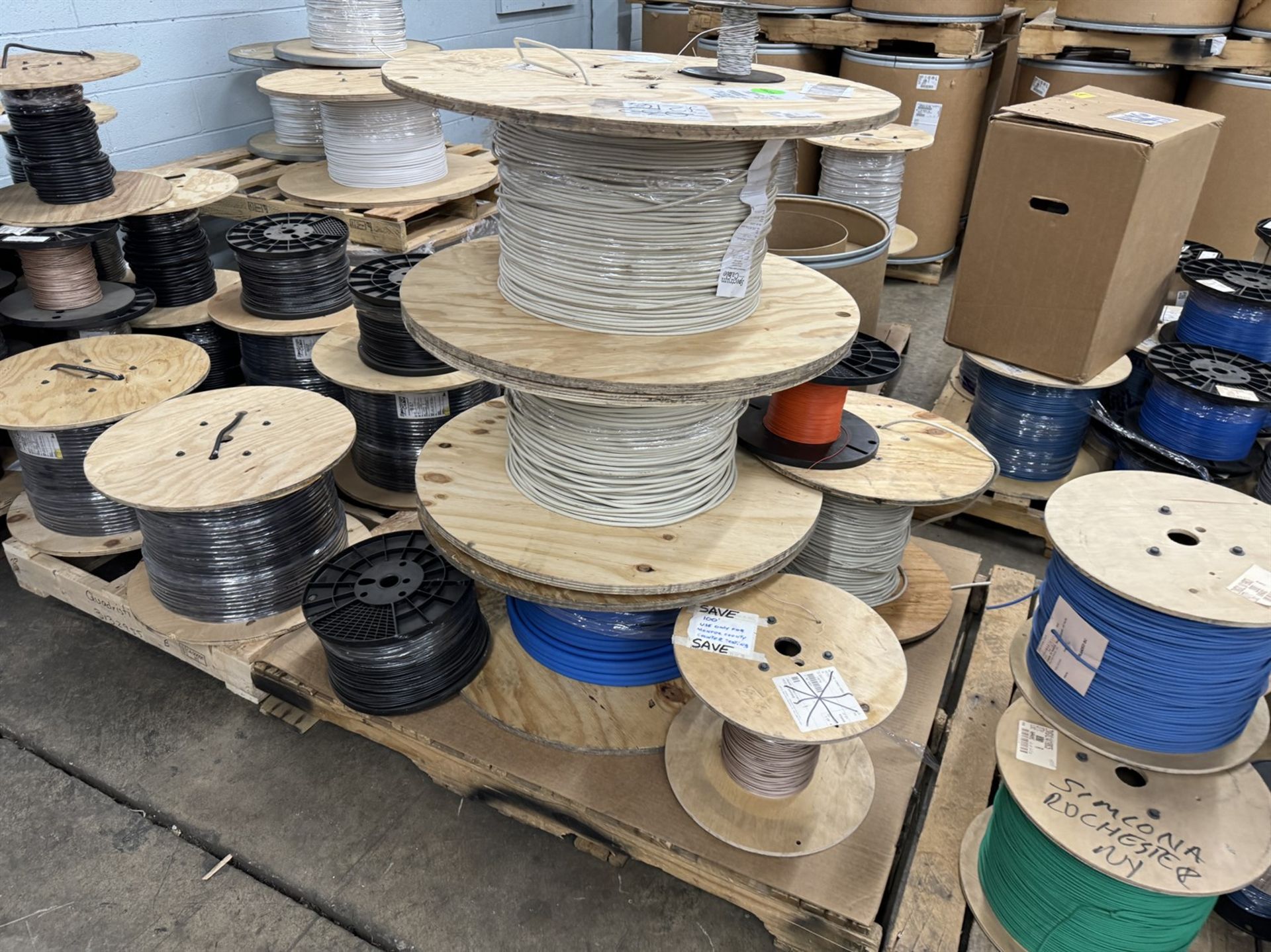 Lot of Assorted Spools of Wire - Image 7 of 9