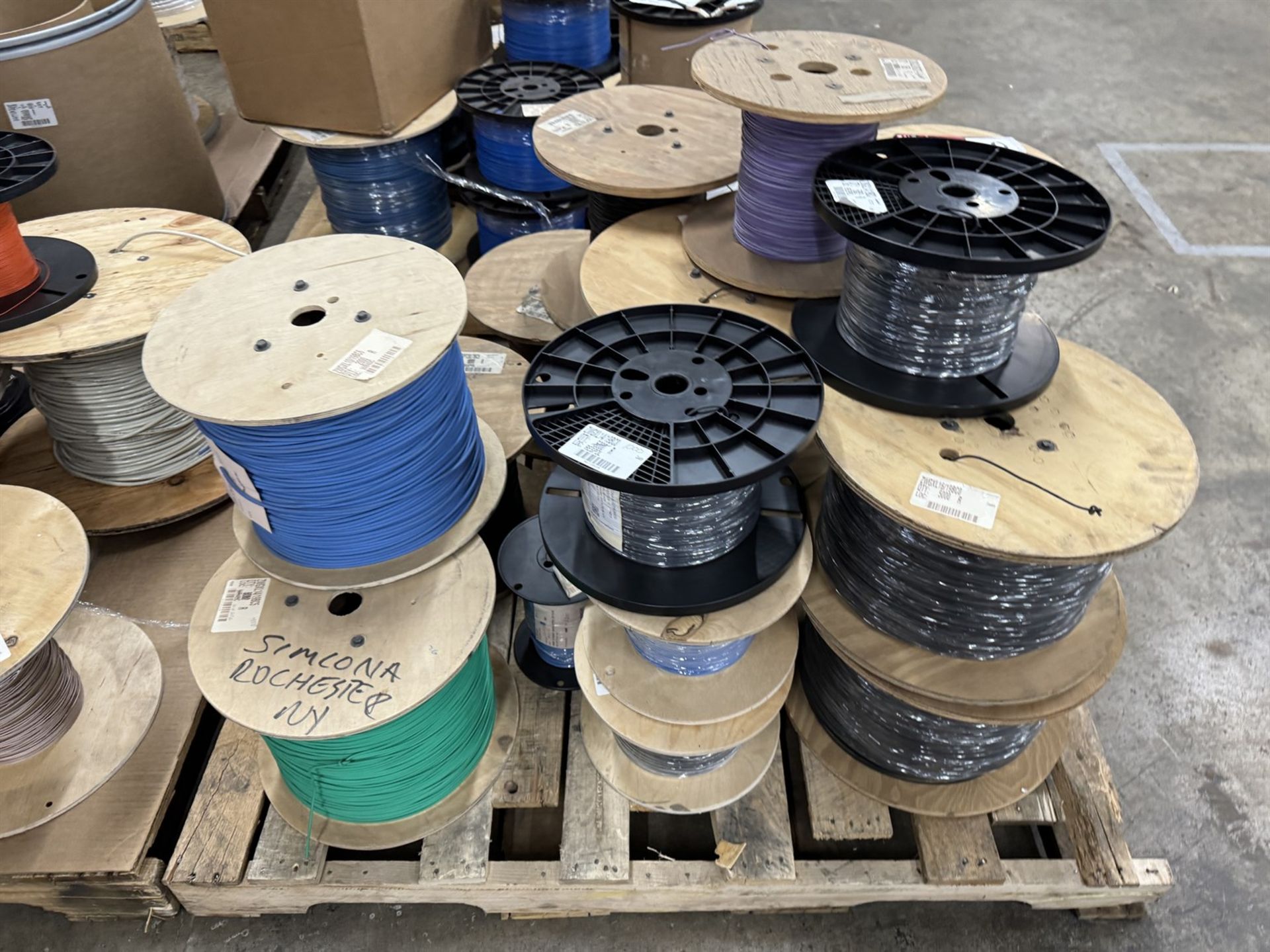 Lot of Assorted Spools of Wire - Image 6 of 9