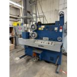 FORMULABS 640-E CODEMASTER Spiral Striping Machine, s/n 238, w/ 10’ Oven, integral 24” Payoff and