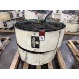 Lot of (2) SCHAEFER 36" Industrial Fans, 3 PH