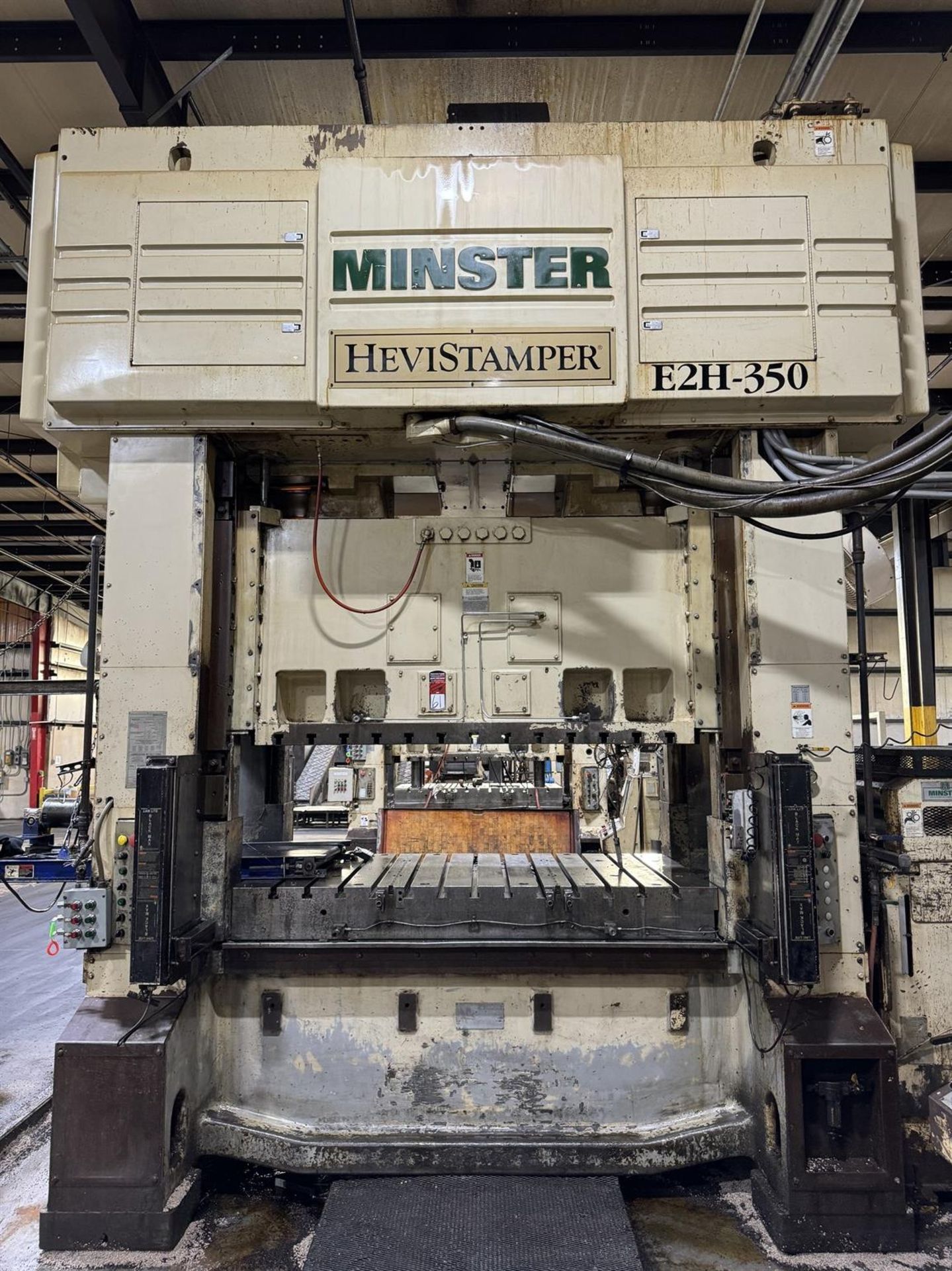 2005 MINSTER E2H-350-86x47-SG HeviStamper 350 Ton Straight Side Press, s/n 30352, w/ ASM (Link - Image 2 of 12