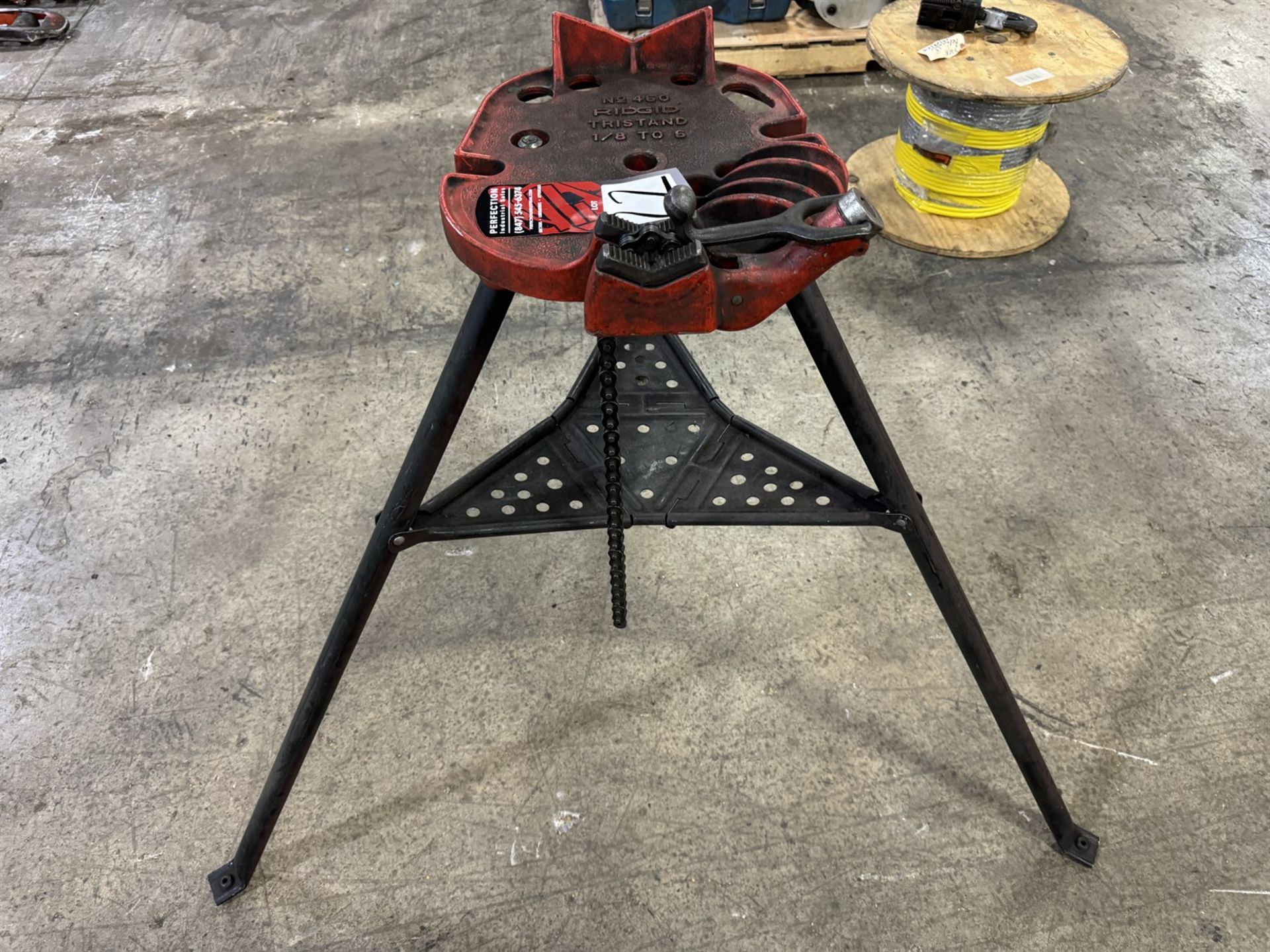 RIDGID No. 460 Tristand, 1/8 to 6"