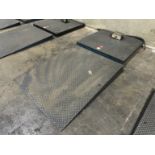 GSE 4' x 4' Floor Scale w/ Ramp and GSE 4600 Digital Scale, 5000 Lb. Capacity