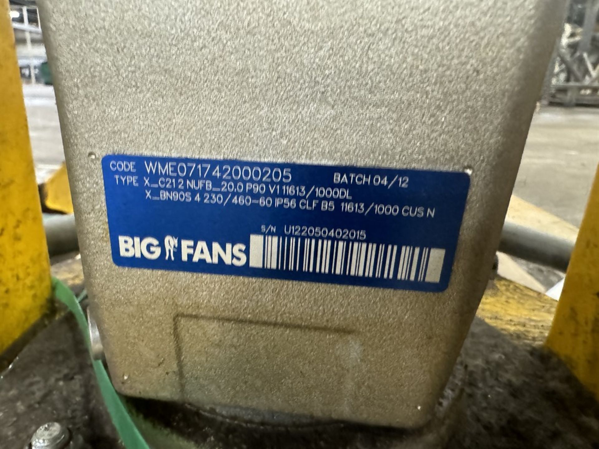 BIG ASS FANS 18' HVLS Ceiling Fan, 6 Blade - Image 6 of 6