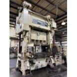 1997 MINSTER E2-300-72 HeviStamper 300 Ton Straight Side Press, s/n 29119, w/72”x 36” Bed, 26”