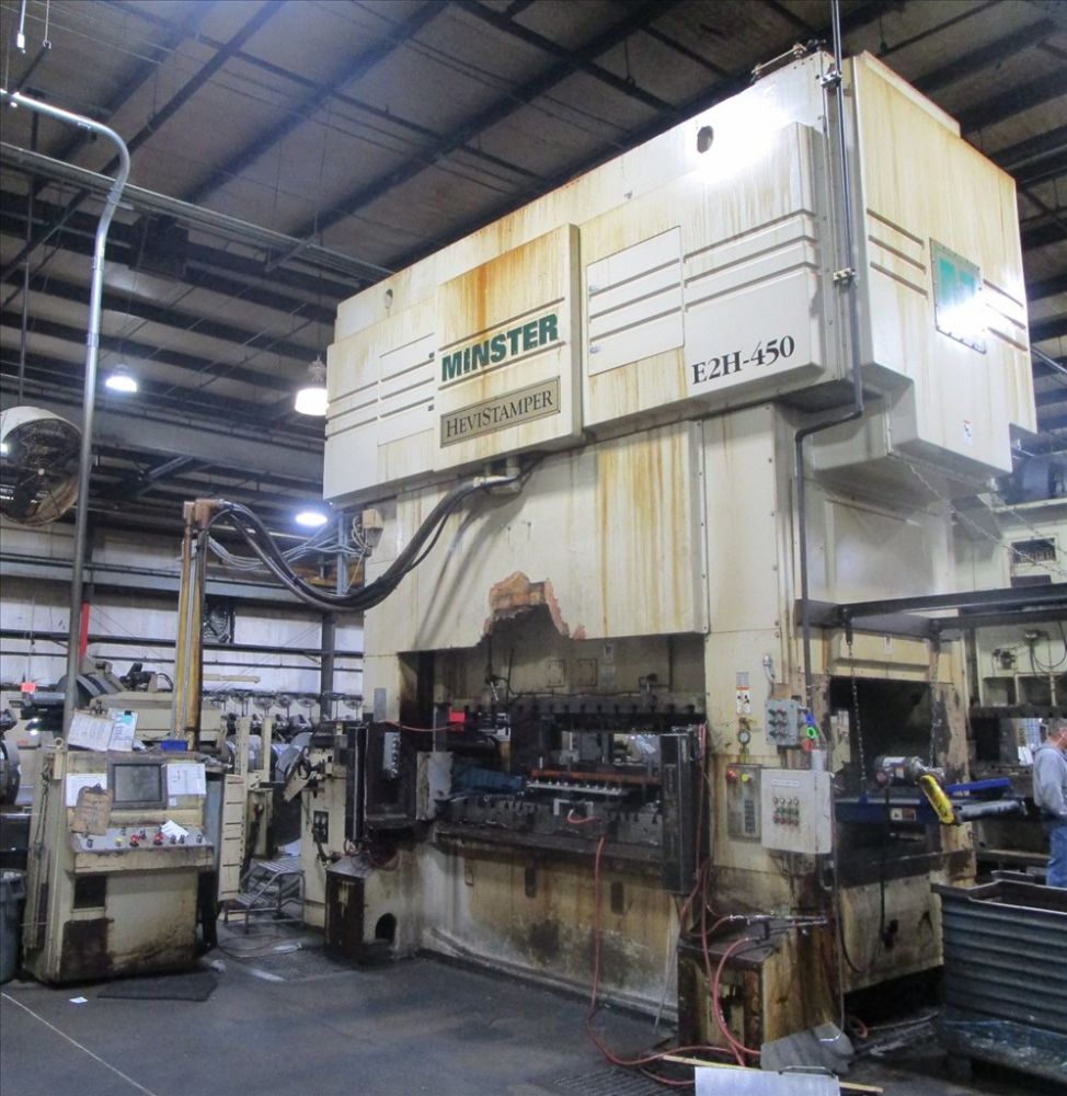 Unprecedented Offering of Late Model MINSTER Presses & Feed Lines + Support Machines & Plant Equipment