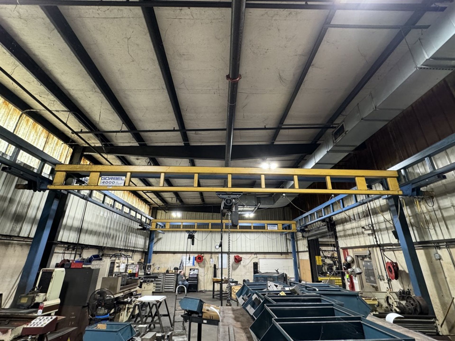 GORBEL Free Standing 2-Ton Dual Bridge Crane System, Approx 30’ Span x 55’ Runway x 11’ Under - Image 9 of 9