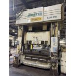 2002 MINSTER E2H-350-86x47-SG HeviStamper 350 Ton Straight Side Press, s/n 29921, w/ 86.6”x 47.4”