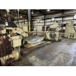 1997 MINSTER 15,000 lb.x 26”x .350” Servo Feed Line, w/ MEF5-26S Servo Feed, s/n 18-50670, MTT12-26S