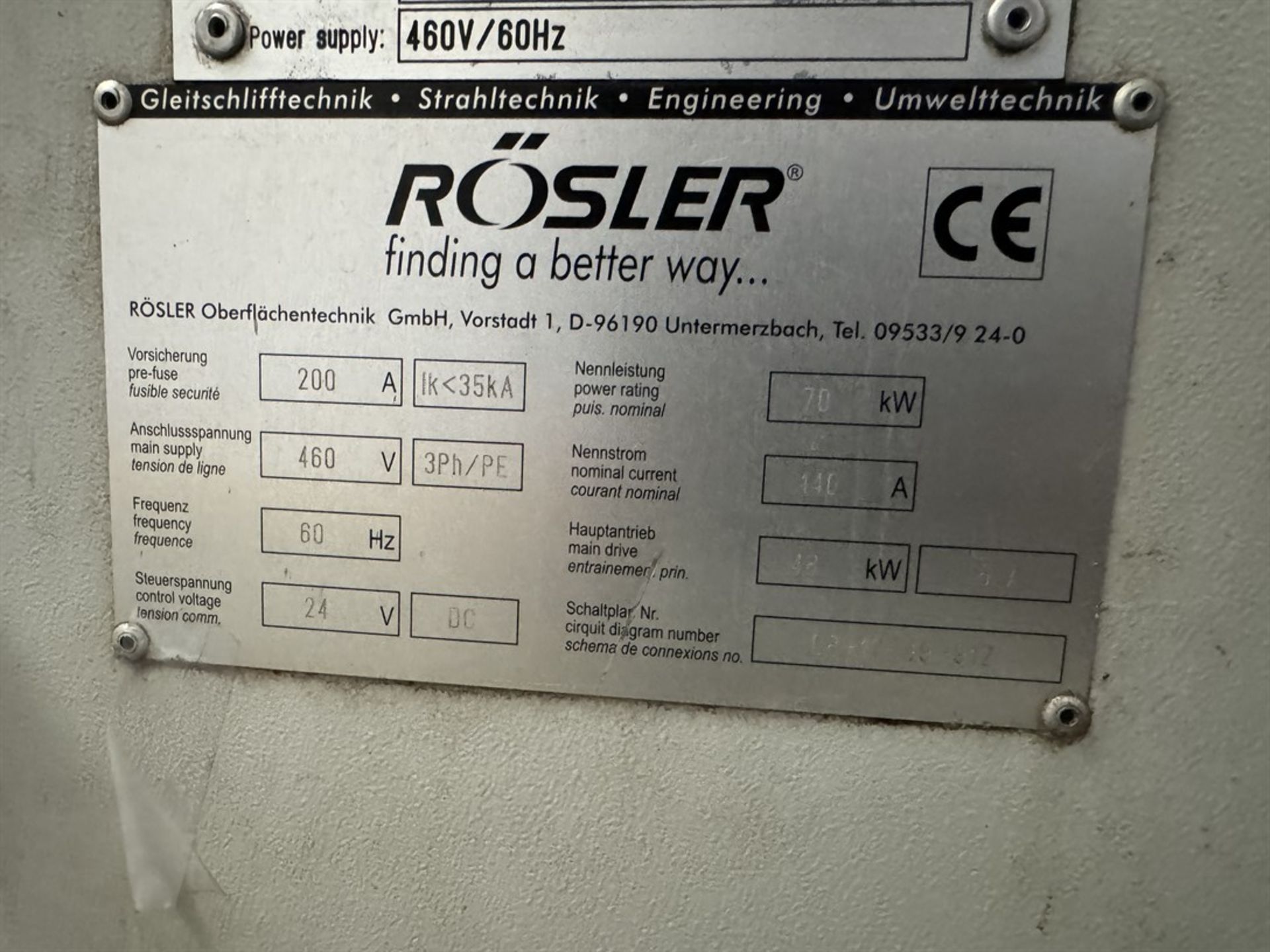 2010 ROSLER SCHALTEINRICHTING Continuous Flow Linear Finisher, s/n 49134 - Image 14 of 14