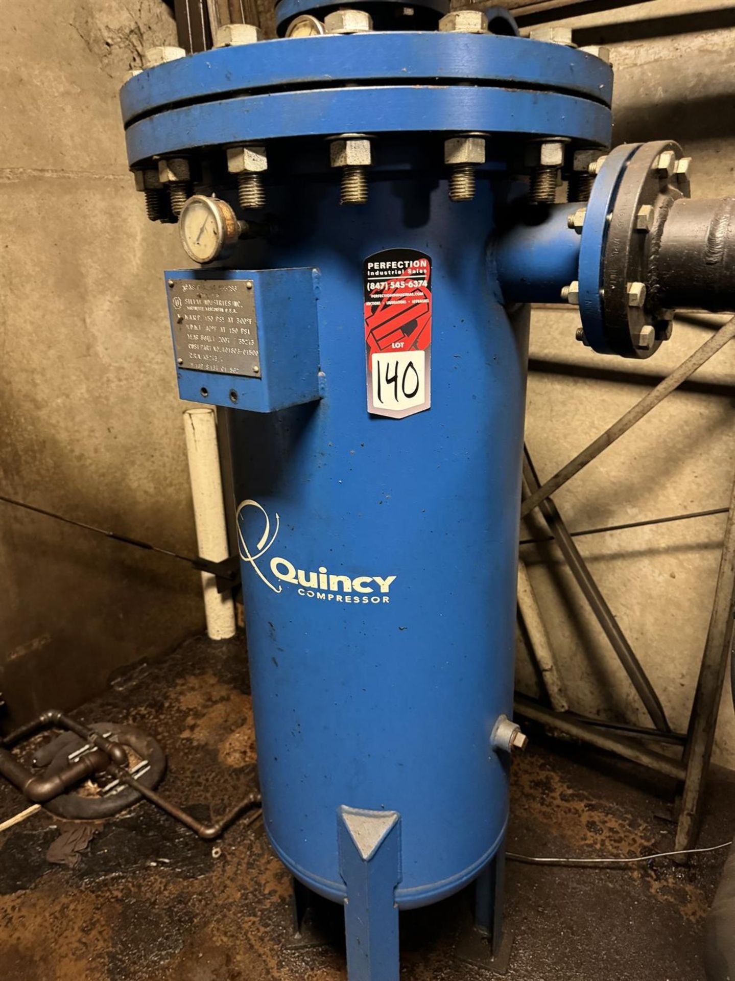 2007 QUINCY Oil/Water Separator, s/n 35273