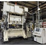 1984/2017 MINSTER E2-300-72 HeviStamper 300 Ton Straight Side Press, s/n 25696, w/72”x 36” Bed,