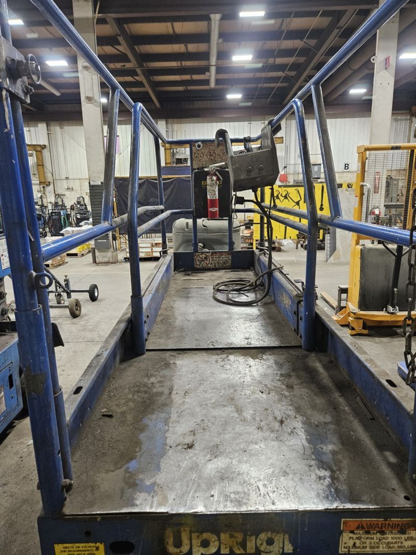 Upright X20N Electric Scissor Lift, s/n 17697