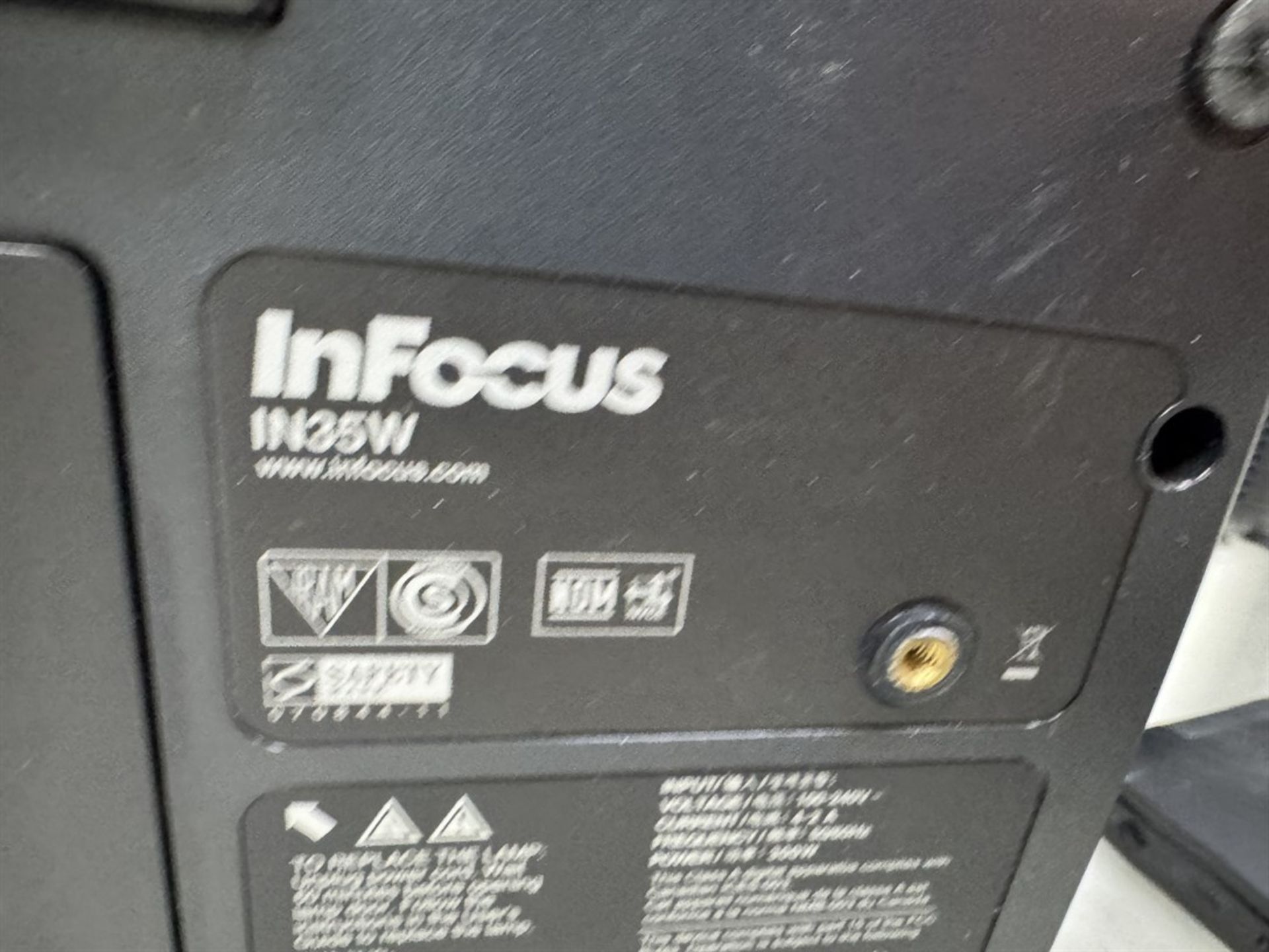 INFOCUS IN35W Projector - Image 4 of 4