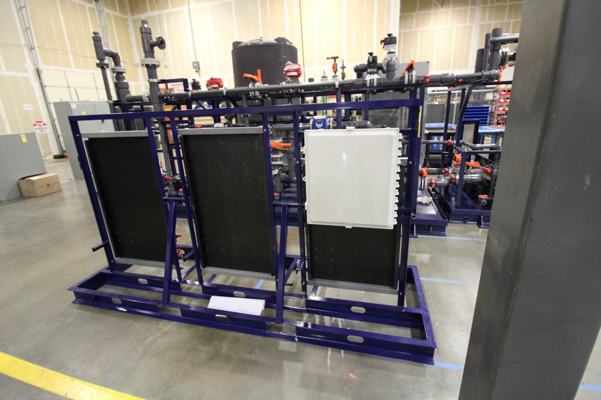 LOT OF MI SYSTEMS WORK IN PROGRESS: 3rd Generation test unit, consisting of frame w/pumps, monitors, - Image 8 of 34